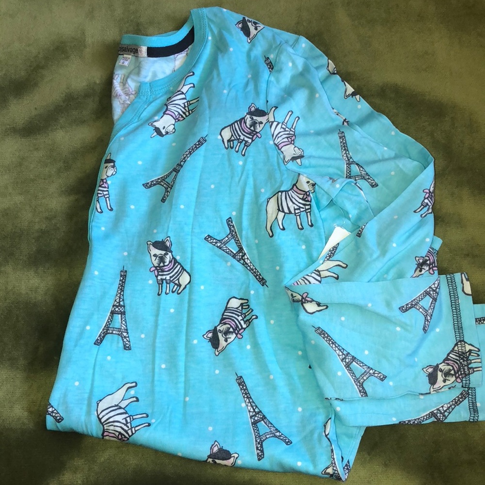 Blue sleepwear